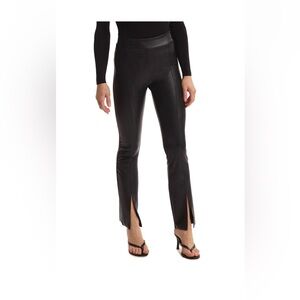 NWT CommandoBlack faux leather Flared Pants